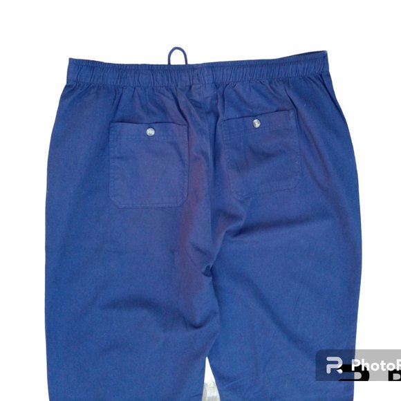 King Size brand casual blue pull on pants sz XLT NEW (0015) - Picture 6 of 10